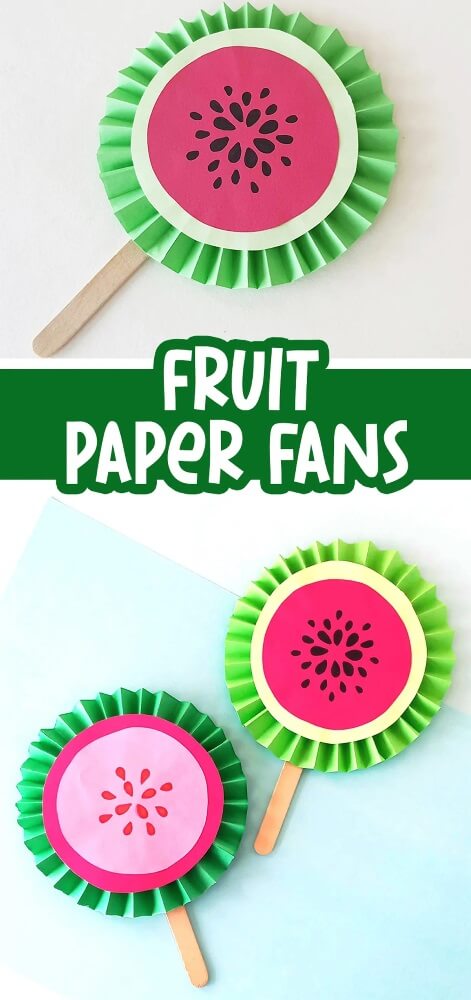 We've got some juicy fruit crafts for kids to try out this summer! Perfect to celebrate Eat More Fruits and Vegetables Day on May 21st.