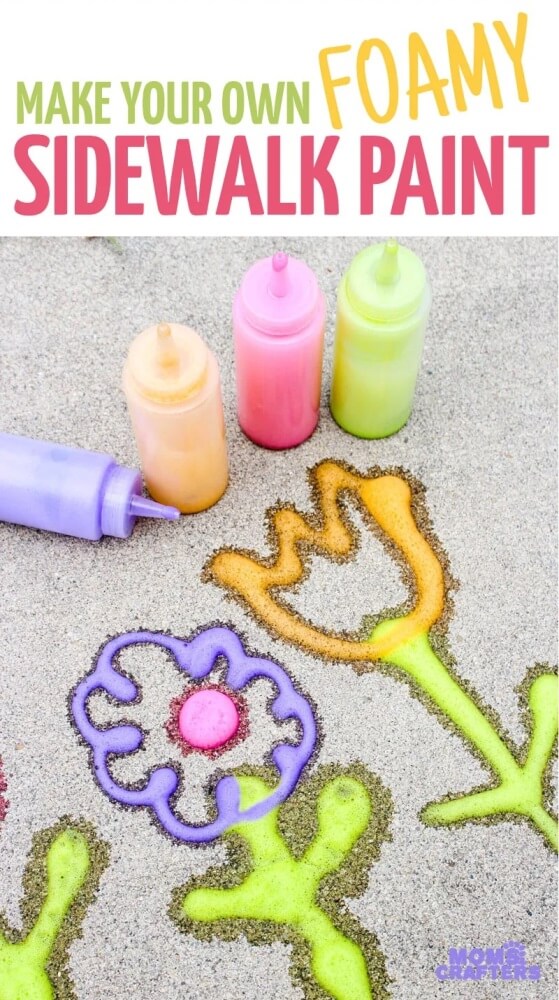 Kids are sure to love trying out these outdoor art activities! Forget about the mess as you wholeheartedly dive into the world of art and fun!
