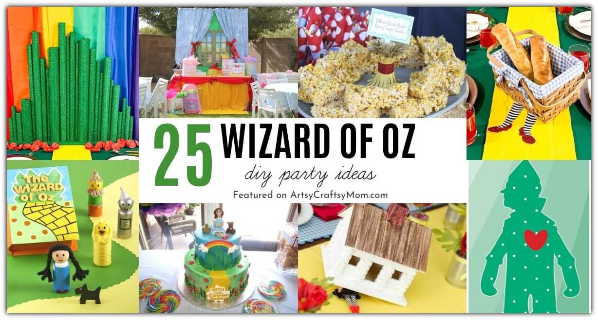 Celebrate the anniversary of the book's publication with these 25 Wonderful Wizard Of Oz Party Ideas! Lots of simple, budget-friendly ideas to try!