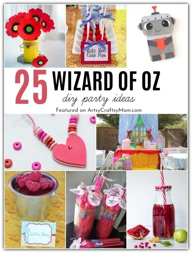 Celebrate the anniversary of the book's publication with these 25 Wonderful Wizard Of Oz Party Ideas! Lots of simple, budget-friendly ideas to try!