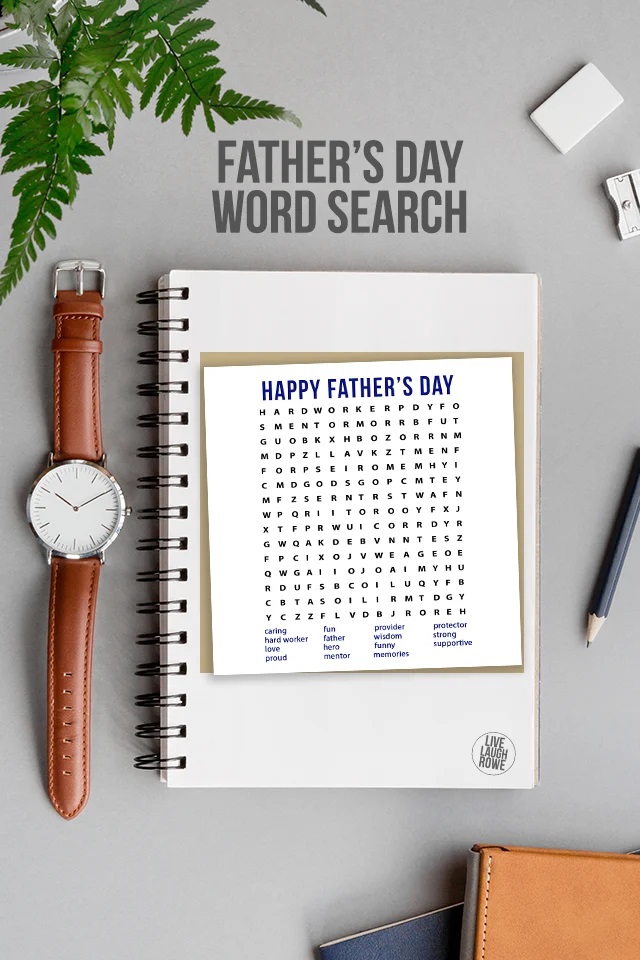 Here are some creative Fathers Day Printables for kids to have fun with! Some of these are solo projects, while some involve the whole family!