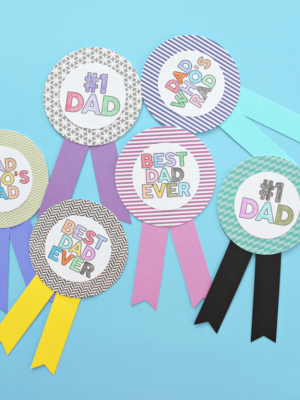Here are some creative Fathers Day Printables for kids to have fun with! Some of these are solo projects, while some involve the whole family!