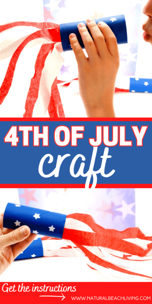 Celebrate the Land of the Free with these Crackling 4th of July Crafts for Kids! Gather all your red, blue, and white supplies, and get ready to start crafting!