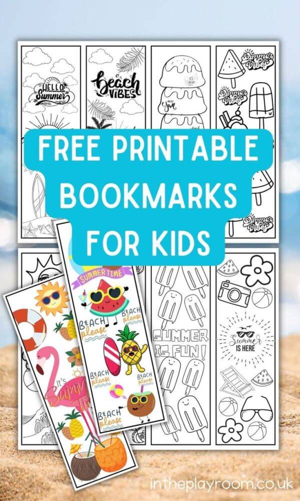 Enjoy your vacation with these fun summer printables for kids! Includes coloring pages, playdough mats, bookmarks, stickers and more!