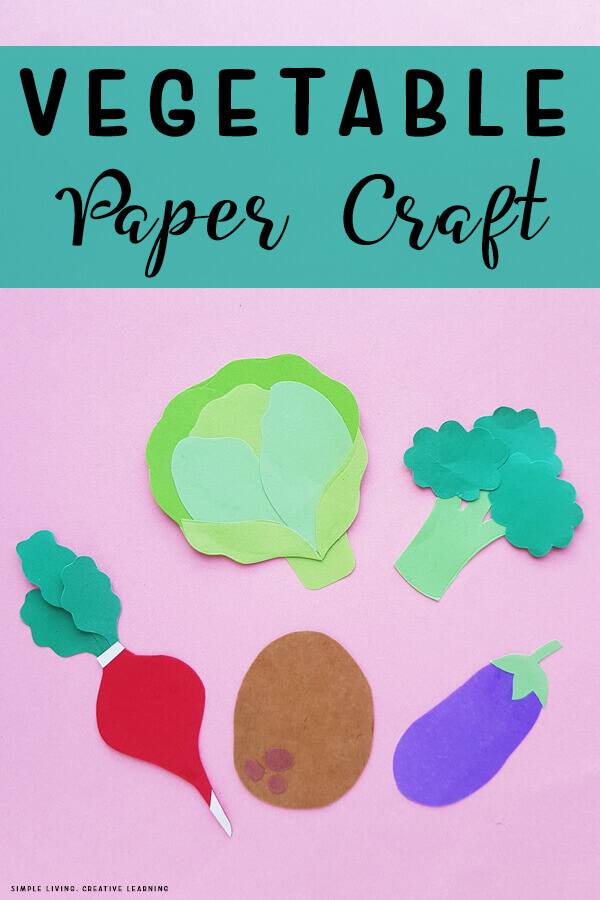 Here are some fun vegetable crafts for kids to try on Eat All Your Veggies Day, or any other day of the year - encourage them to eat more veggies!
