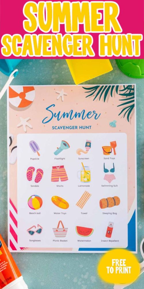 Enjoy your vacation with these fun summer printables for kids! Includes coloring pages, playdough mats, bookmarks, stickers and more!