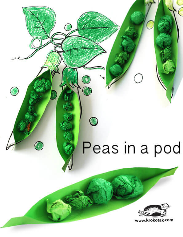 Here are some fun vegetable crafts for kids to try on Eat All Your Veggies Day, or any other day of the year - encourage them to eat more veggies!