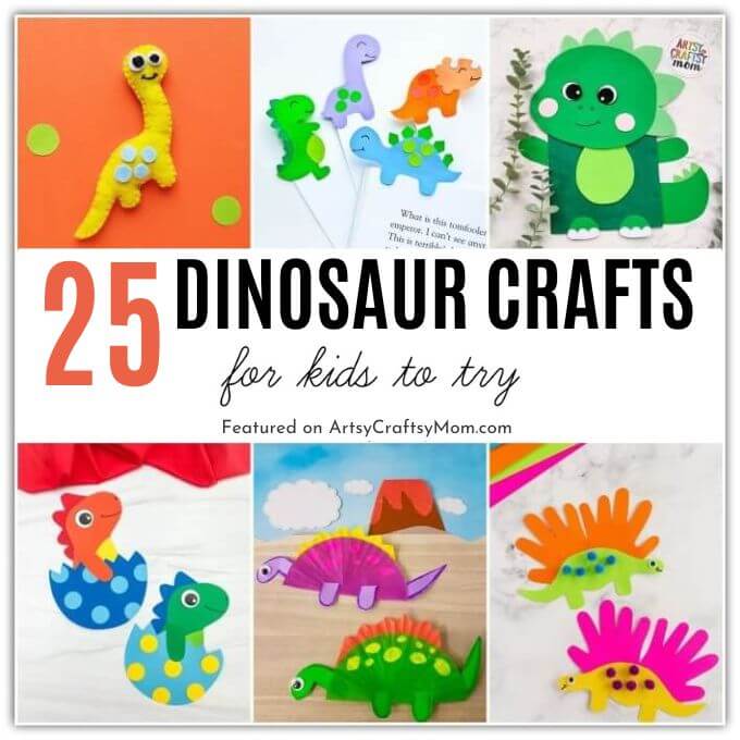 25 Delightful Dinosaur Crafts for Kids 27 Spruce up your room or living space with this pretty paper flower wreath craft! It's easy enough for kids to make, and all you need is craft paper!