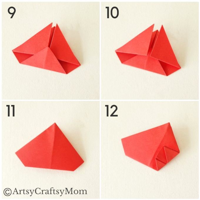 Here's an Origami Ladybug Craft that's just too cute for words! Find out how easy it is to turn a square piece of paper into an adorable ladybug!