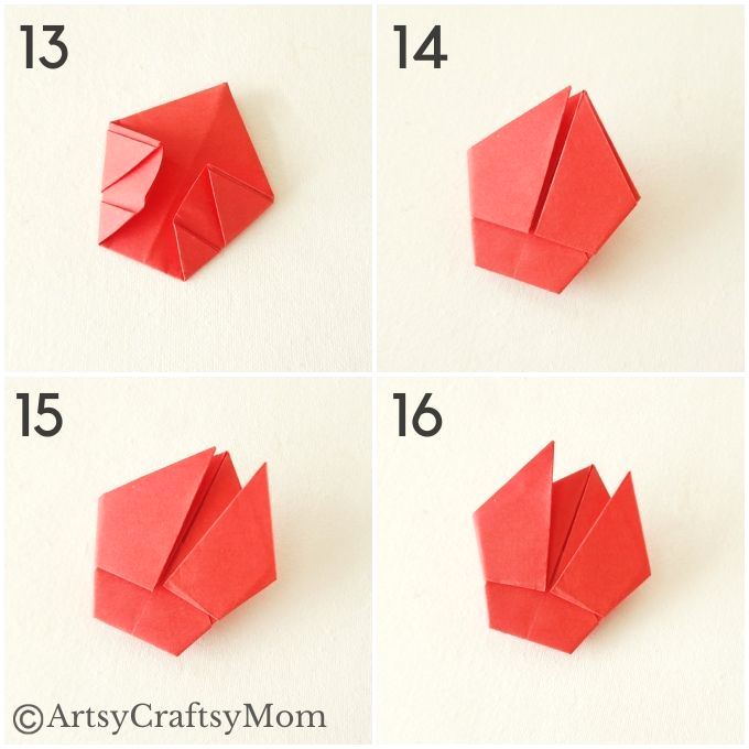 Here's an Origami Ladybug Craft that's just too cute for words! Find out how easy it is to turn a square piece of paper into an adorable ladybug!