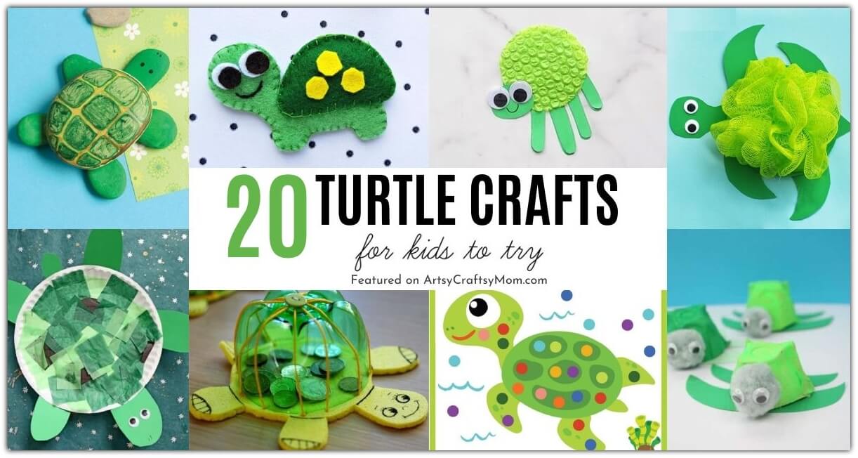 This summer, try out some fun turtle crafts and activities - perfect for World Turtle Day on May 23rd or World Sea Turtle Day on June 16th!