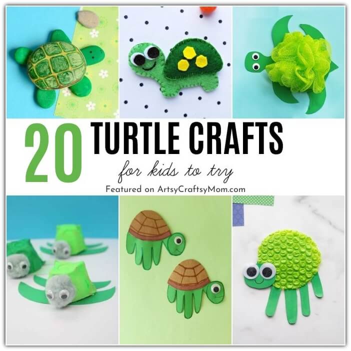 This summer, try out some fun turtle crafts and activities - perfect for World Turtle Day on May 23rd or World Sea Turtle Day on June 16th!