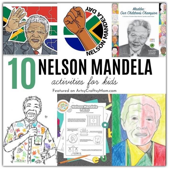 Celebrate Madiba's legacy with these Nelson Mandela Activities for Kids. Includes printables, crafts and books that teach us about the great man!