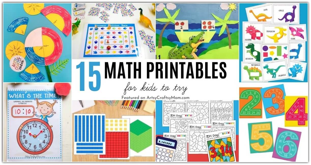 Make learning Math more fun with these magical Math Printables for Kids! Whether it's addition, skip counting or place values, we got you!