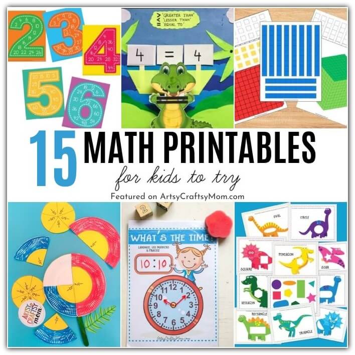 Make learning Math more fun with these magical Math Printables for Kids! Whether it's addition, skip counting or place values, we got you!