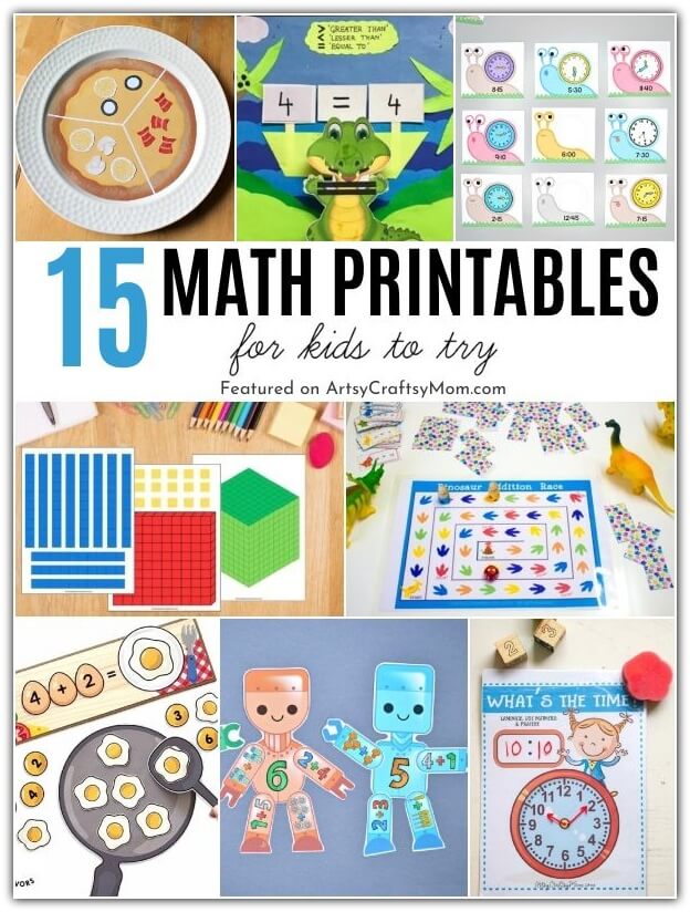 Make learning Math more fun with these magical Math Printables for Kids! Whether it's addition, skip counting or place values, we got you!