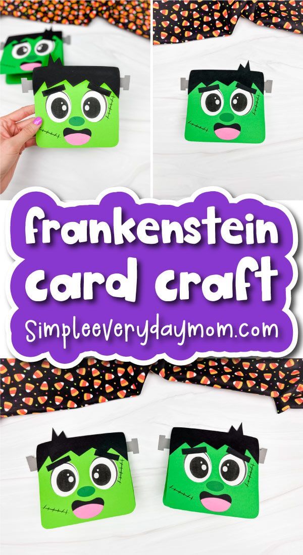 Celebrate Frankenstein Friday or Frankenstein Day with these fun Frankenstein crafts for kids! Use paper, craft sticks and more to unleash your creativity!