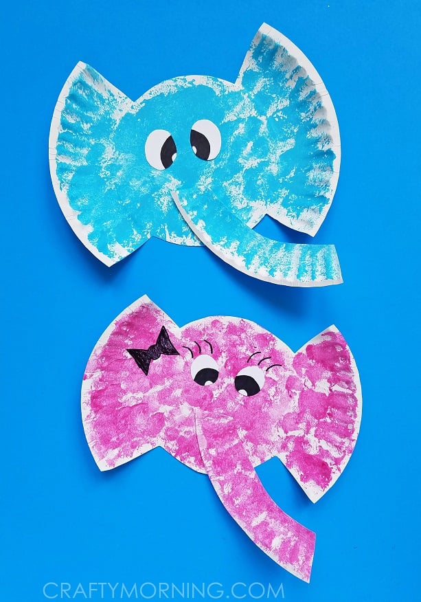 25 Enormously Cute Elephant Crafts for Kids 18 These incredibly cute elephant crafts for kids are perfect for all kinds of occasions. From Elmer, Horton and Clay and paper, there's an elephant craft you will fall in love with!