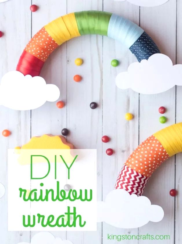 These DIY Wreath Crafts are a fun and easy way for kids to give their rooms a quick makeover! Change it up for every season and every holiday!