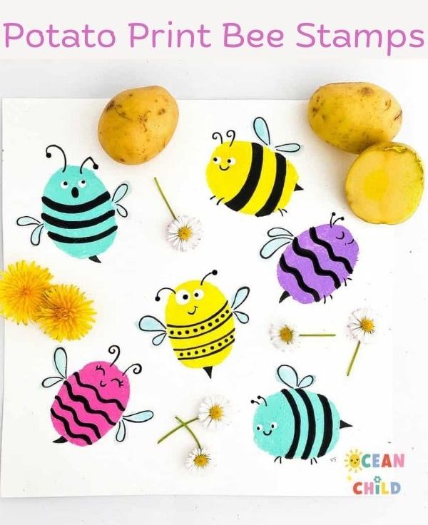 This World Bee Day, gather whatever you can find and make these cute bee crafts for kids! Clay, egg cartons, toilet rolls or craft sticks - use them all!