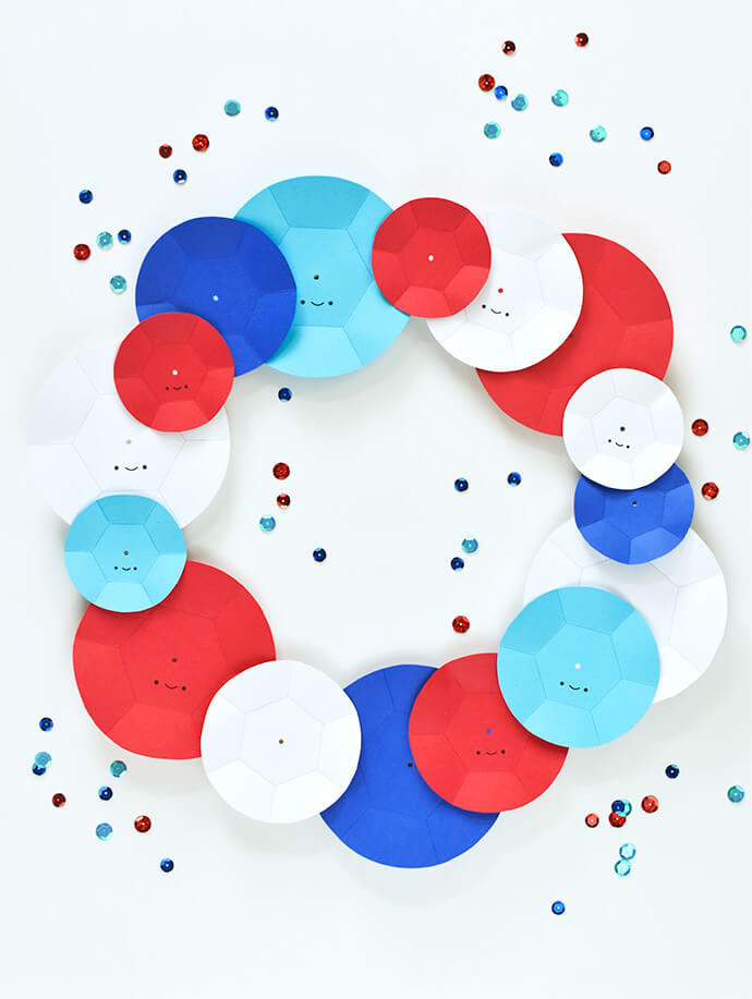 These DIY Wreath Crafts are a fun and easy way for kids to give their rooms a quick makeover! Change it up for every season and every holiday!