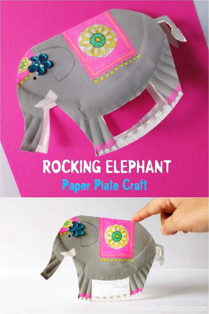 25 Enormously Cute Elephant Crafts for Kids 22 These incredibly cute elephant crafts for kids are perfect for all kinds of occasions. From Elmer, Horton and Clay and paper, there's an elephant craft you will fall in love with!