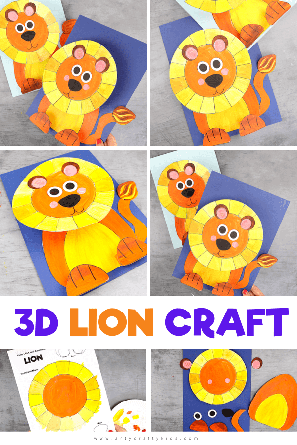 Get roaring with these incredibly cute and easy lion crafts for kids! Celebrate these majestic animals in time for World Lion Day on 10th August.