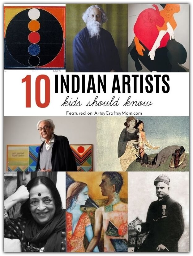 10 Famous Indian Artists Every Kid Should Know 13 These famous Indian artists have made great contributions to India's rich cultural heritage, & Independence Day is a good time to learn about them!