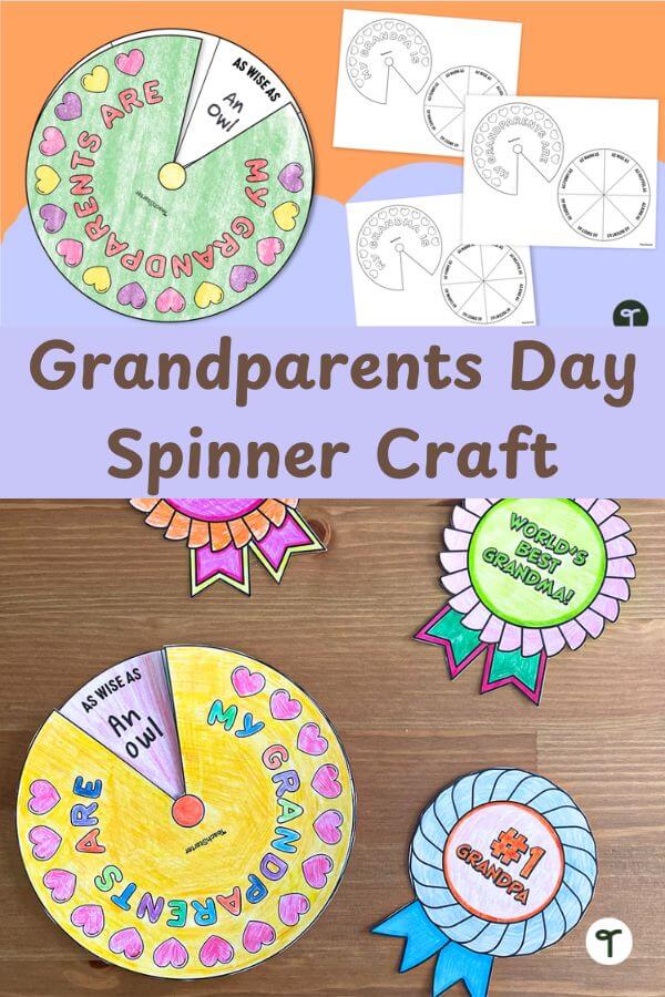 Celebrate Grandma and Grandpa with these adorable Grandparents Day crafts for kids to make! There's something for every age, so let's go!