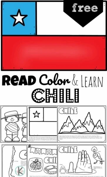 Celebrate Chile's Independence Day with these cheerful Chile Crafts for Kids! Learn about the country's colorful history, heritage and more!
