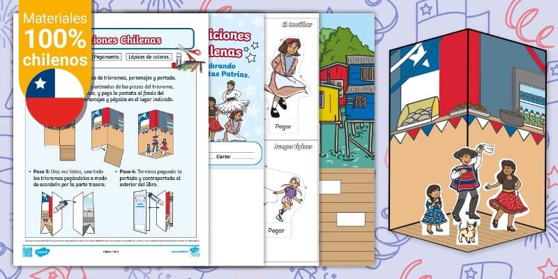 Celebrate Chile's Independence Day with these cheerful Chile Crafts for Kids! Learn about the country's colorful history, heritage and more!
