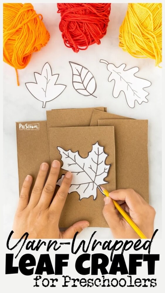 20 Fantastic Fall Leaf Crafts for Kids 17 Celebrate the start of Autumn with these pretty Fall leaf crafts for kids! Get drenched in the colors of Fall - yellows, oranges, browns and reds!