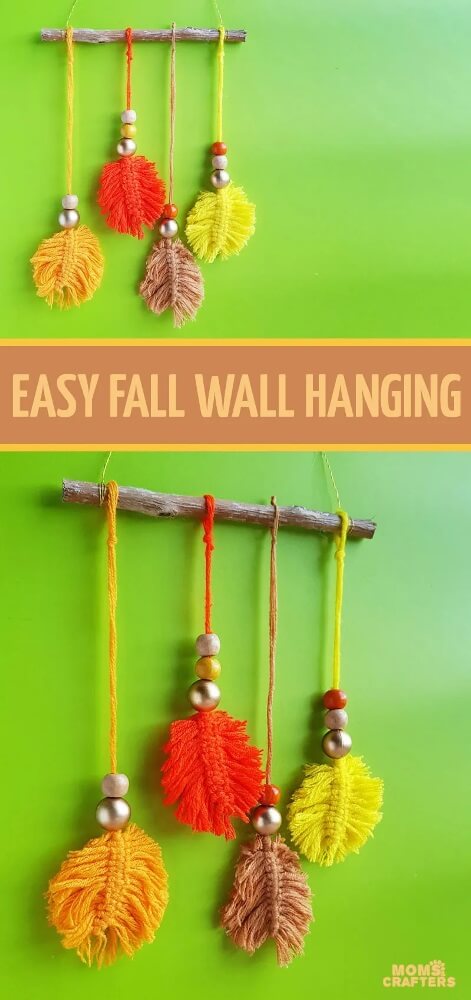 20 Fantastic Fall Leaf Crafts for Kids 19 Celebrate the start of Autumn with these pretty Fall leaf crafts for kids! Get drenched in the colors of Fall - yellows, oranges, browns and reds!