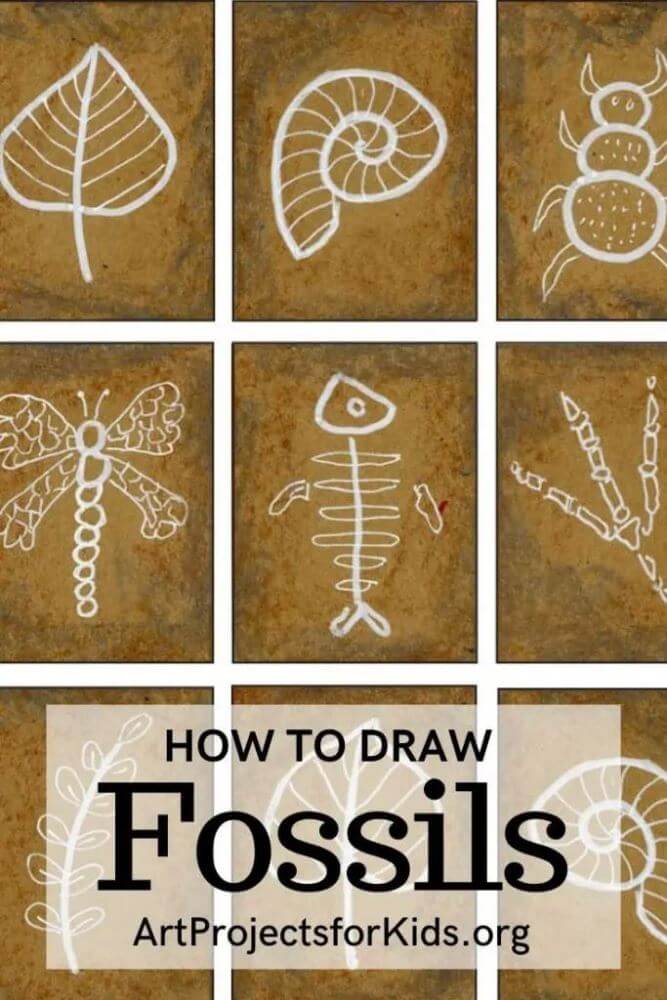 Let's go digging for fossils this ​National Fossil Day! Here are some fascinating fossil crafts for kids to make and learn all about fossils!
