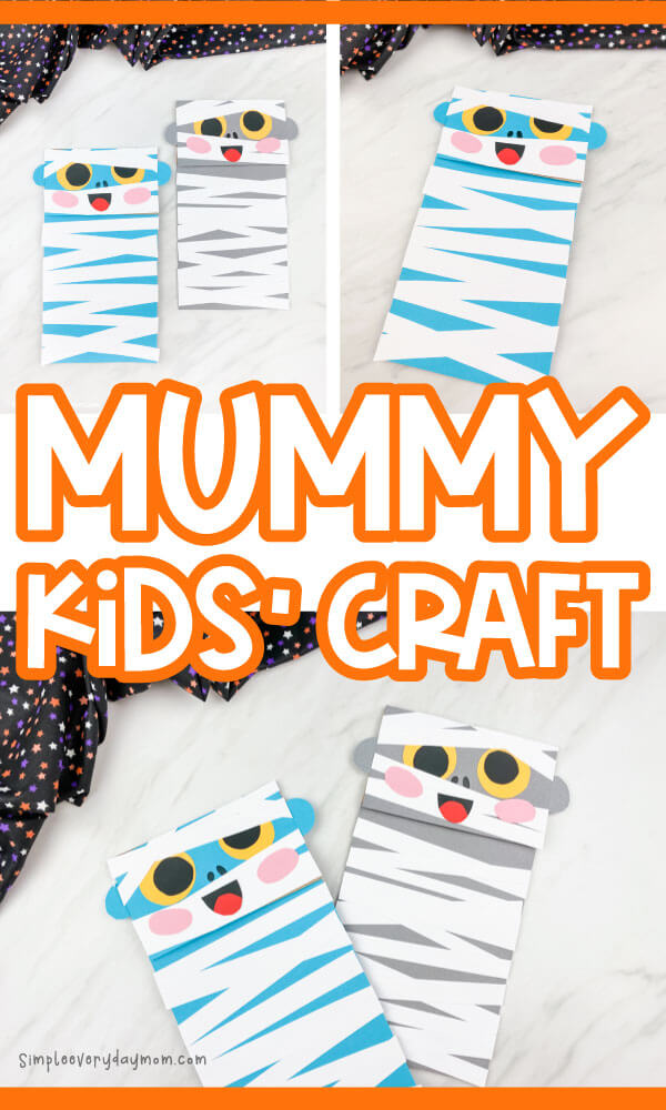 Get ready to unwrap some magical mummy crafts for kids this Halloween! Make mummies with paper, tape, yarn, jars, sticks and more!