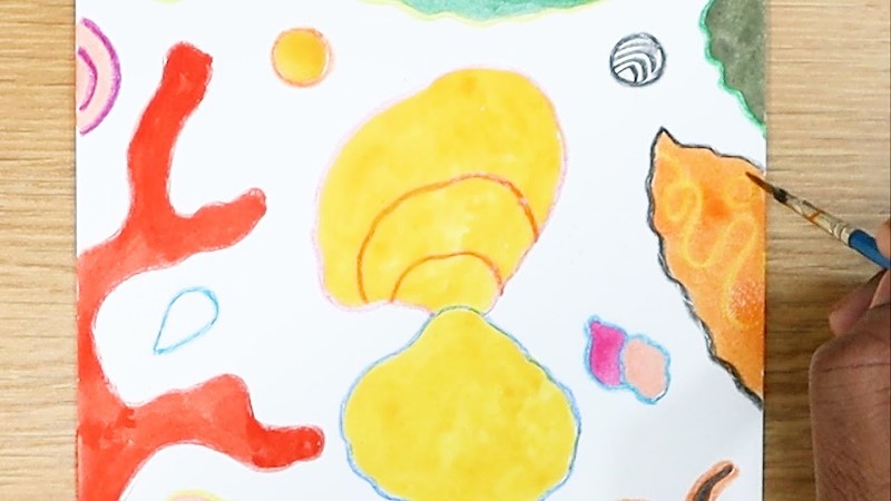 These Hilma af Klint art projects for kids are perfect for October - it's the artist's birthday month, and it fits in quite well with the season's spirit!