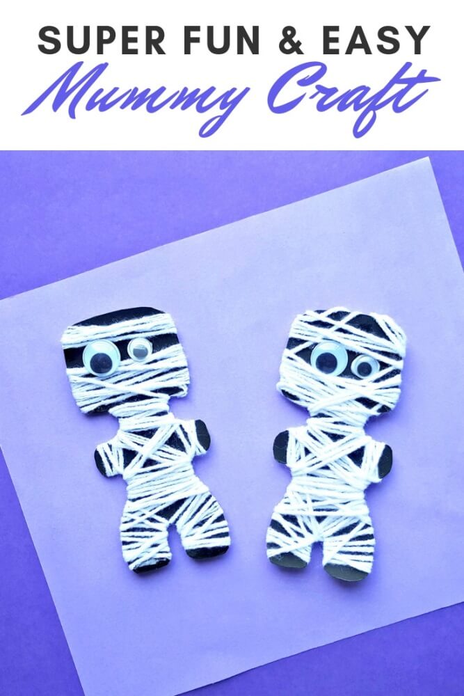 Get ready to unwrap some magical mummy crafts for kids this Halloween! Make mummies with paper, tape, yarn, jars, sticks and more!