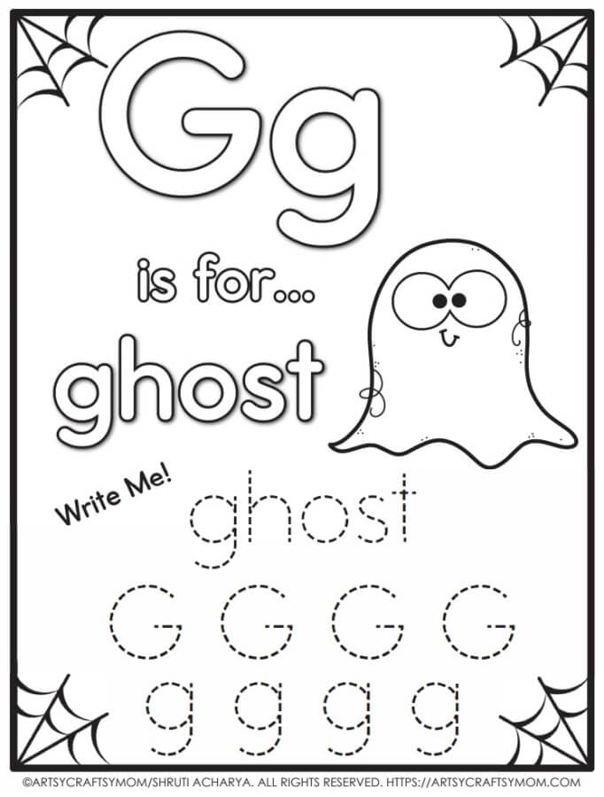 25 Cute and Goofy Ghost Crafts for Kids 10 They may not scare you, but these goofy ghost crafts will definitely have you entertained! Enjoy the season of spirits with a cute little ghost or two!