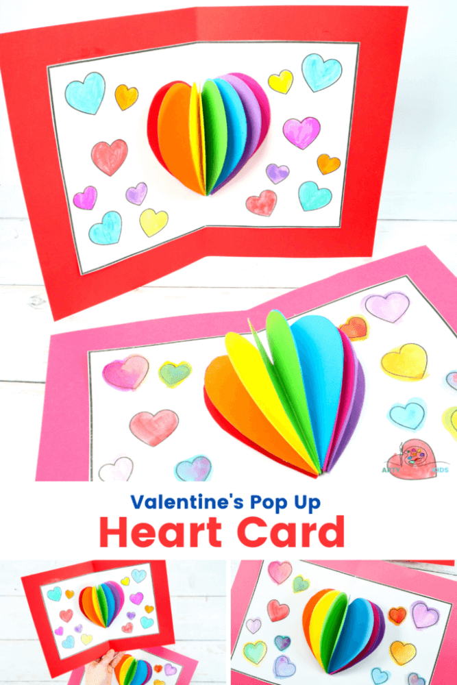 Give your handmade cards an extra dimension with these creative DIY 3D Pop-Up Cards for Kids! Includes options for a year of holidays!