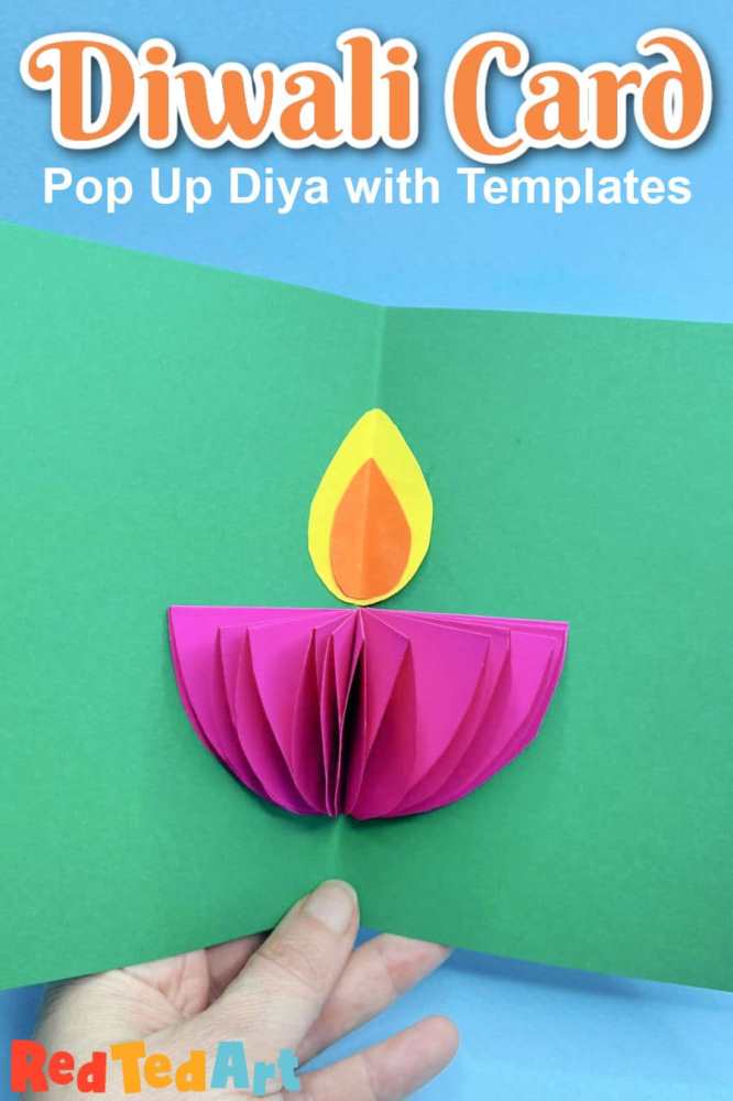 20 Stunning Diwali Card Making Ideas for Kids 14 This is the ultimate list of Diwali card making ideas for kids & adults! Nothing like a handmade card to let your loved ones know how special they are!