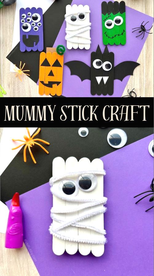 Get ready to unwrap some magical mummy crafts for kids this Halloween! Make mummies with paper, tape, yarn, jars, sticks and more!