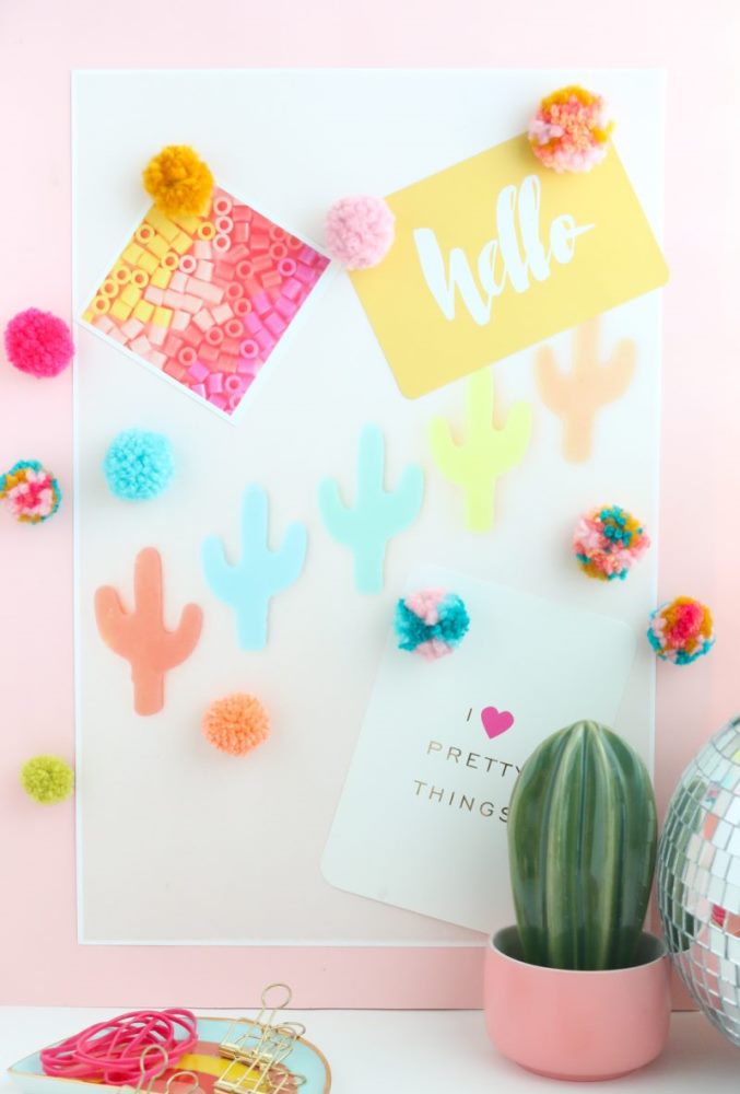 20 Awesome DIY Fridge Magnets for Kids and Teens 16 Here are some awesome ideas for DIY fridge magnets for kids and teens to make! They can be put on the fridge, file cabinet or magnetic board!