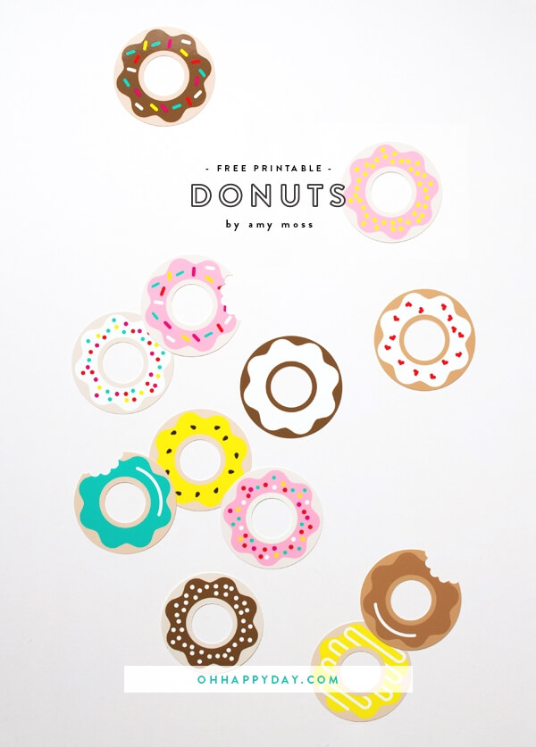 Doughnuts are delicious, but you can also make crafts based on them! Here are some fun Doughnut Crafts to try, in time for National Donut Day!