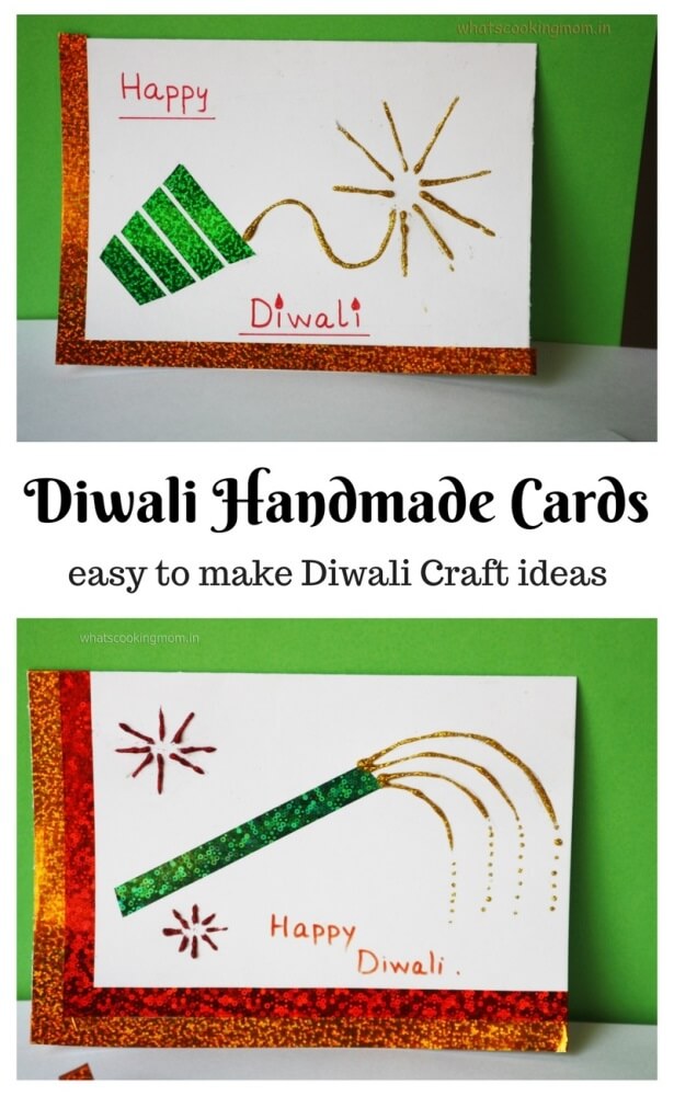 20 Stunning Diwali Card Making Ideas for Kids 18 This is the ultimate list of Diwali card making ideas for kids & adults! Nothing like a handmade card to let your loved ones know how special they are!