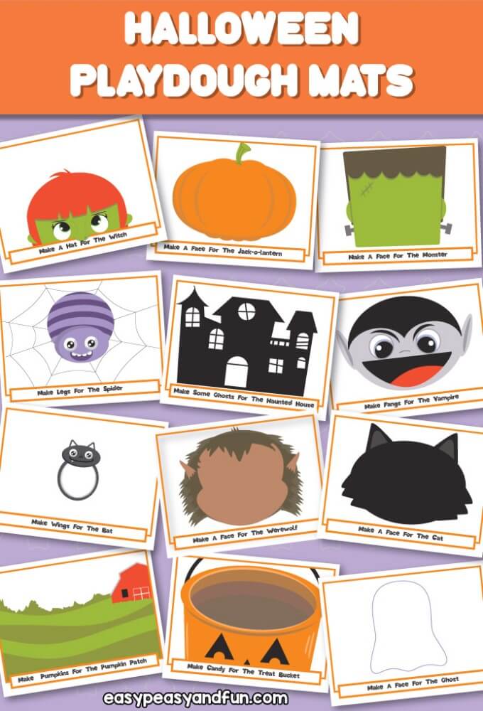 These Halloween printables for kids include pretty much everything - games, activity sheets, coloring pages, cards, puppets and much more!