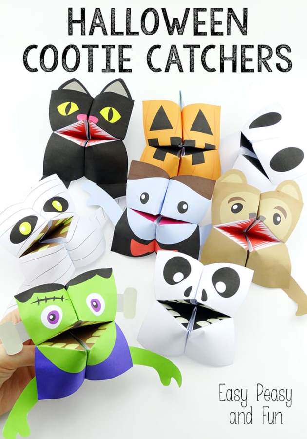 These Halloween printables for kids include pretty much everything - games, activity sheets, coloring pages, cards, puppets and much more!