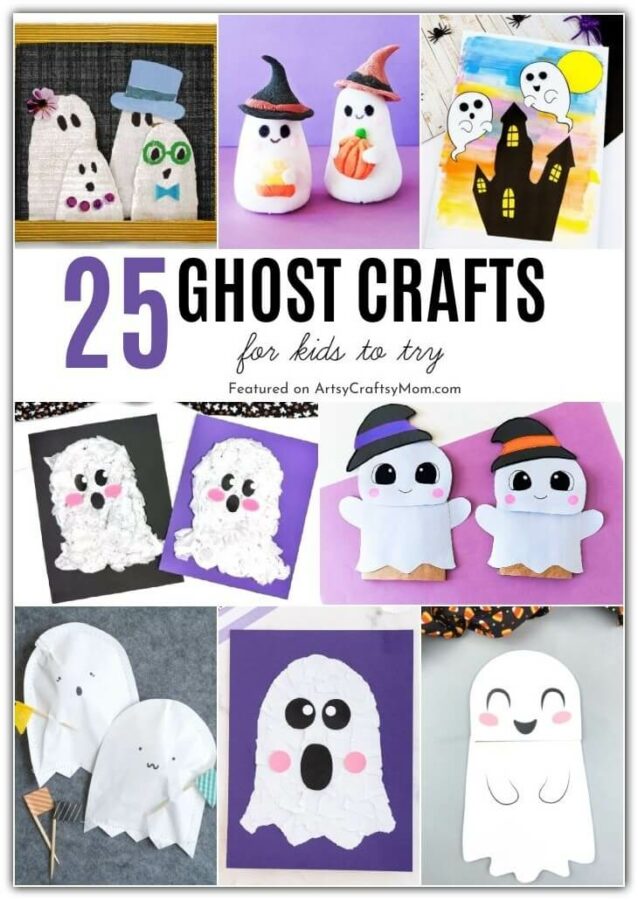 They may not scare you, but these goofy ghost crafts will definitely have you entertained! Enjoy the season of spirits with a cute little ghost or two!