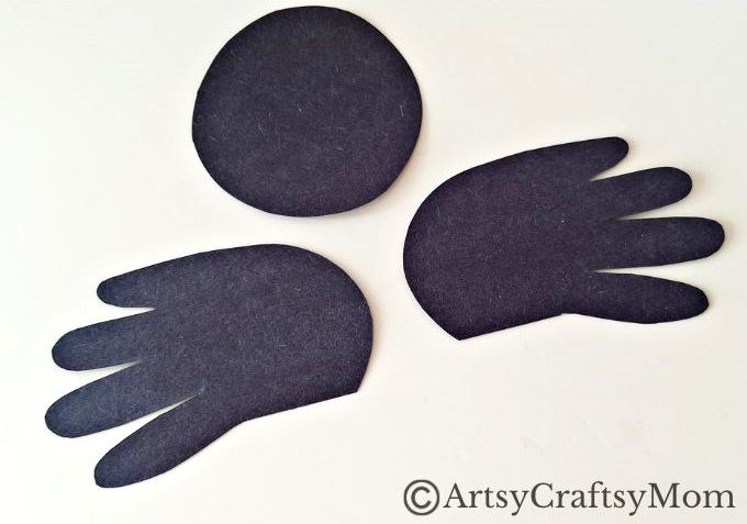 Put your hands together for this fun handprint spider craft for kids! It comes with its own web, and makes for the perfect Halloween project!
