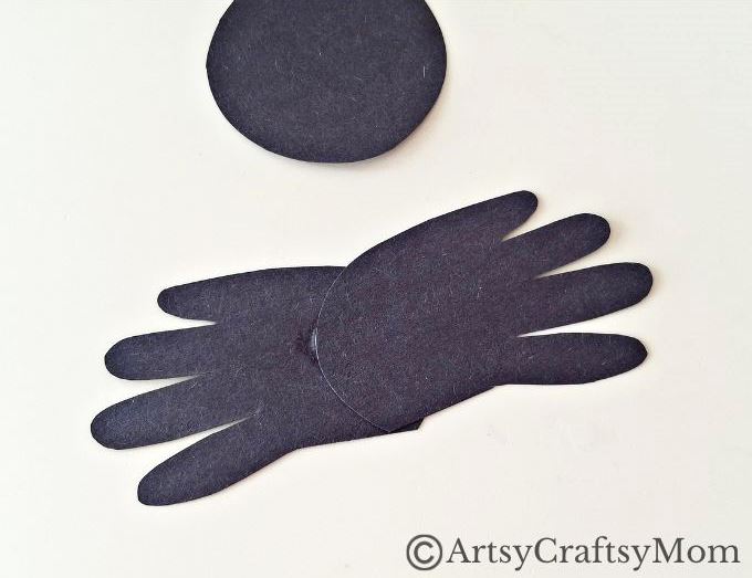 Put your hands together for this fun handprint spider craft for kids! It comes with its own web, and makes for the perfect Halloween project!