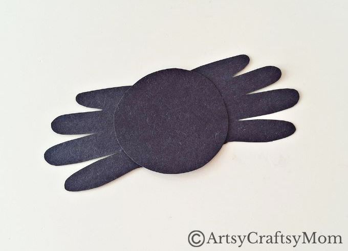 Put your hands together for this fun handprint spider craft for kids! It comes with its own web, and makes for the perfect Halloween project!